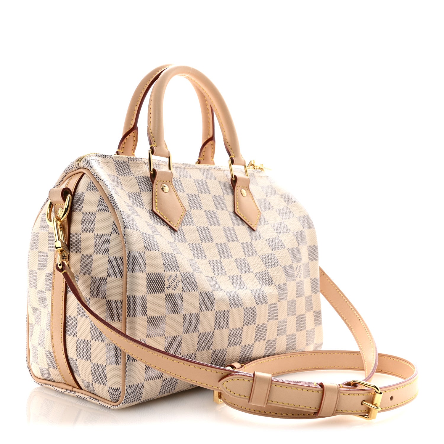 Louis Vuitton Damier Azur Speedy Bandouliere 25 3 of 9