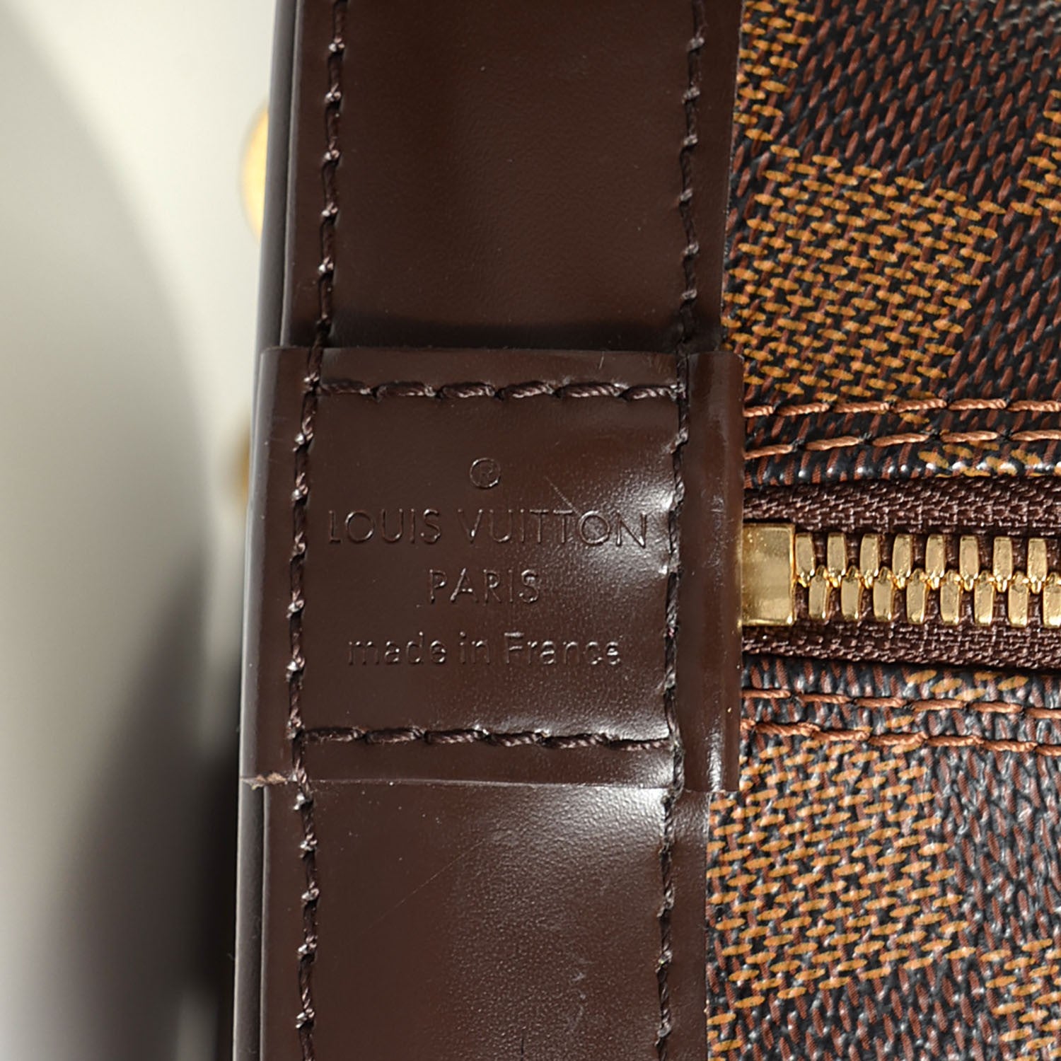 Louis Vuitton Damier Ebene Alma PM 7 of 7