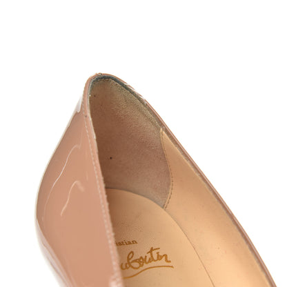 Christian Louboutin Patent New Simple 100 Pumps 39 Nude 9 of 10