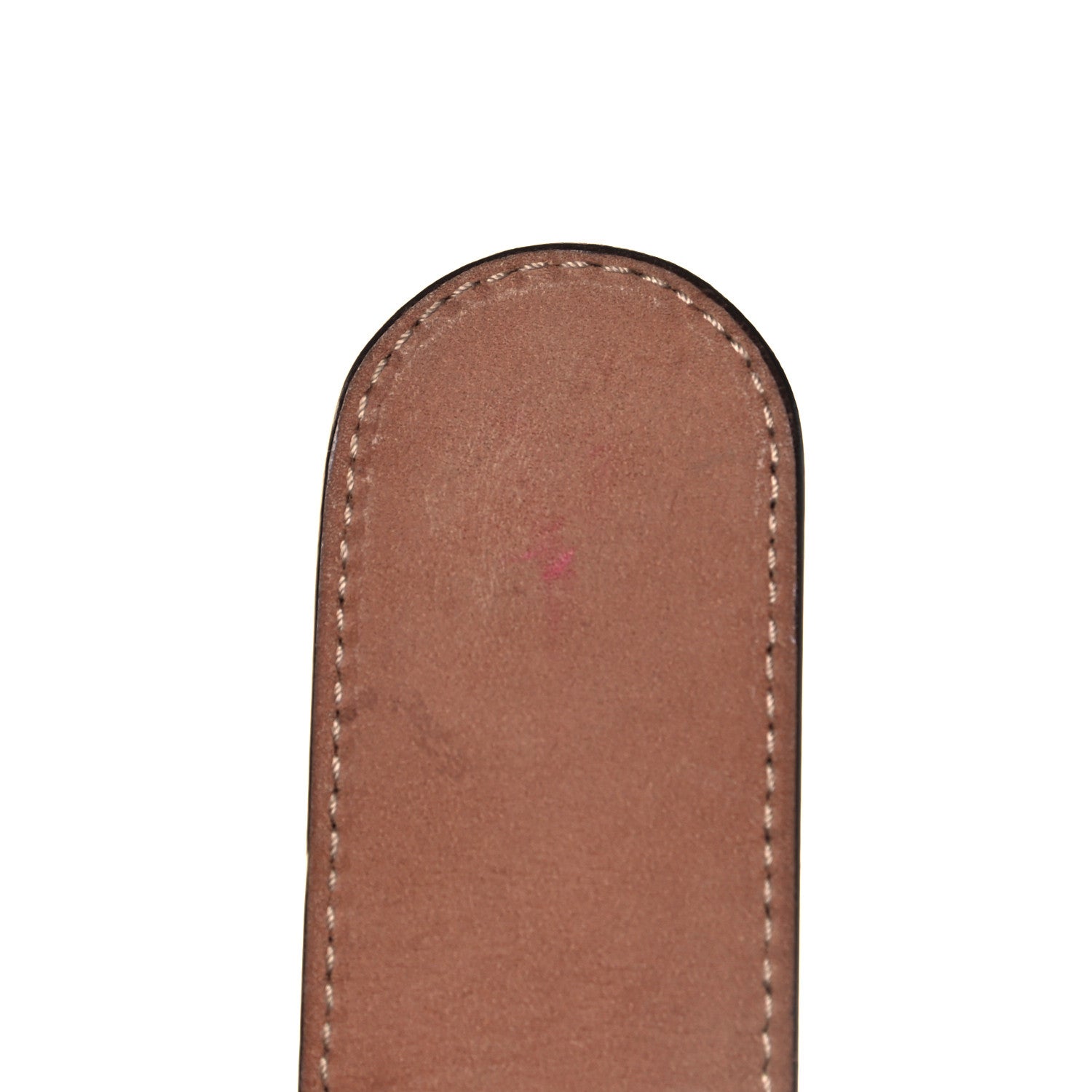 Gucci Nylon Calfskin Double G Web 40mm Belt 95 38 Green Red Cuir 5 of 5