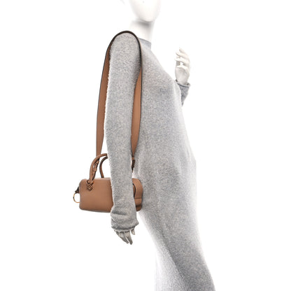 Delvaux Taurillon Soft Mini Cool Box Satchel Latte 2 of 11