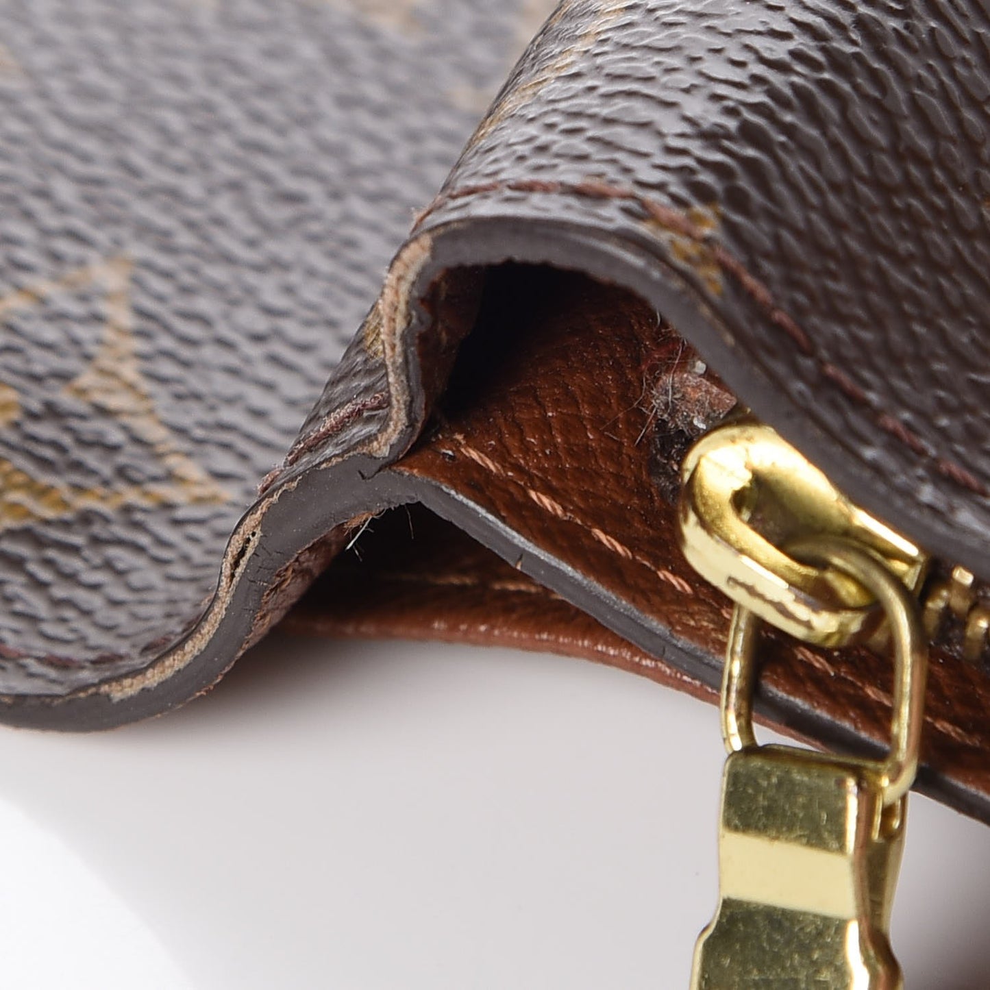 Monogram Compact Zippe Zipped Wallet