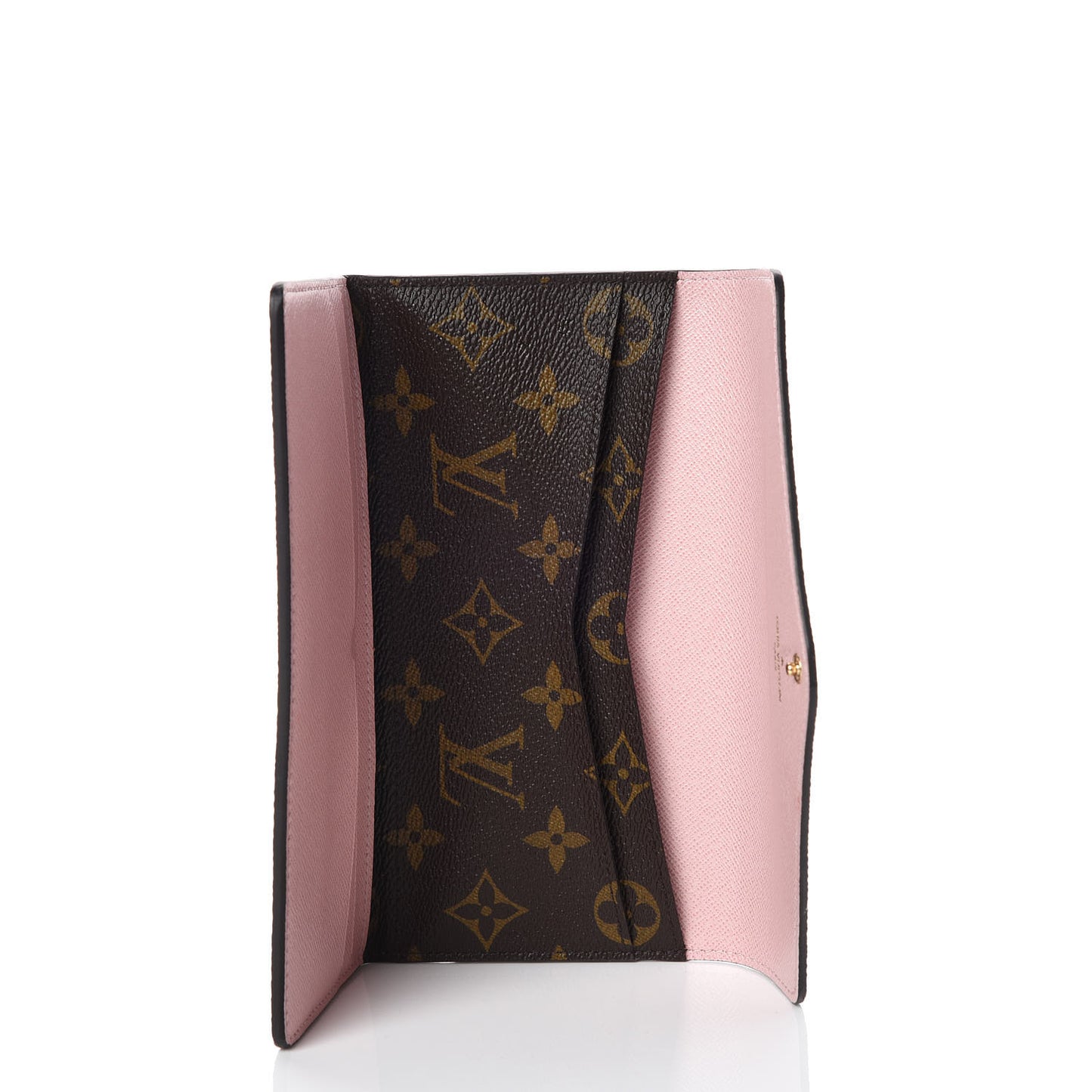 Monogram Josephine Wallet Rose Ballerine
