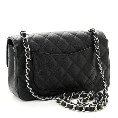 Chanel Caviar Quilted Mini Rectangular Flap Black 3 of 11