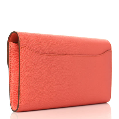 Hermes Epsom Constance Long Wallet Flamingo 3 of 8