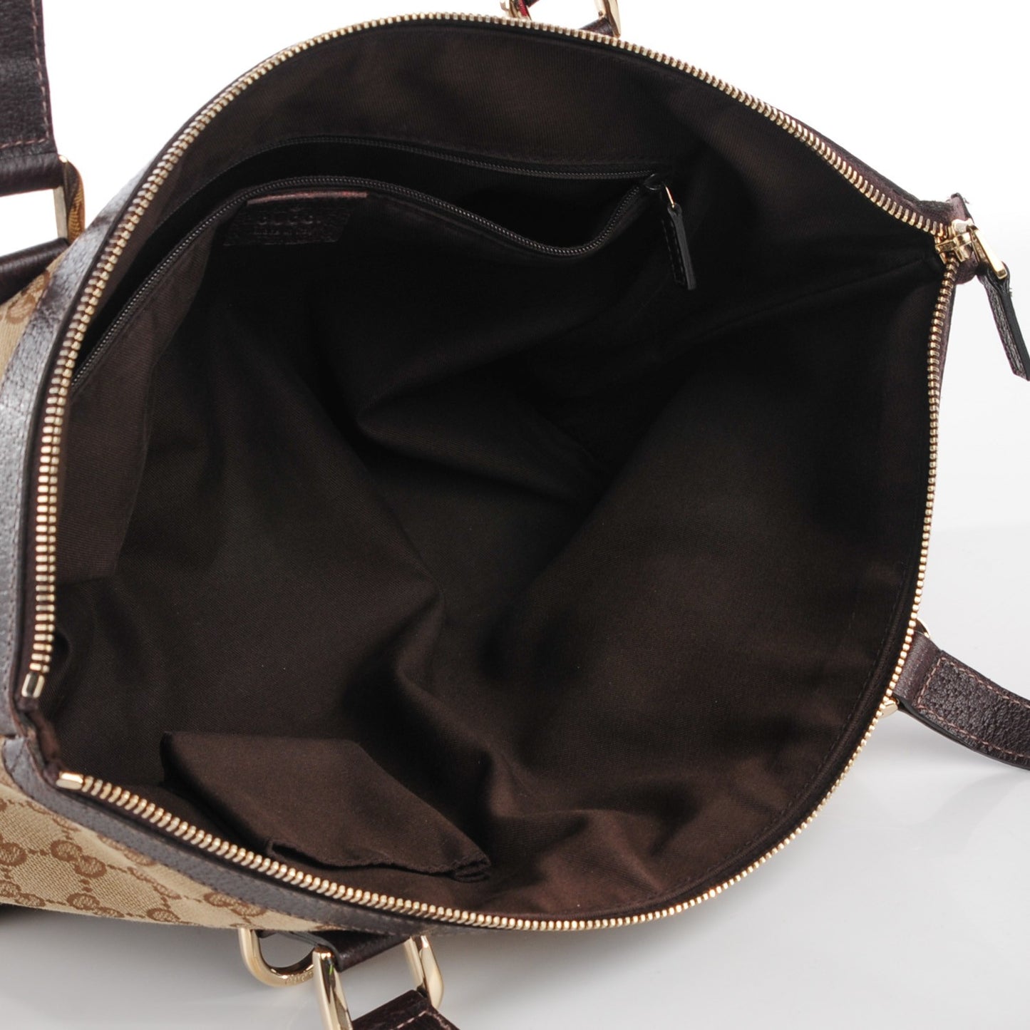 Monogram Medium Abbey Tote Brown