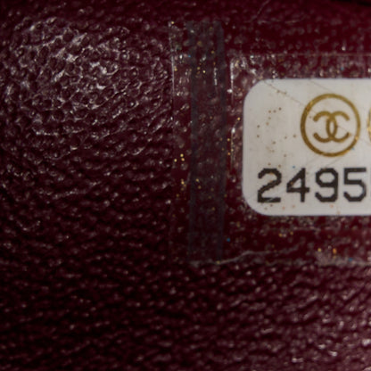 Chanel Aged Calfskin Space Charms 2.55 Reissue 225 Flap Black 8 of 12