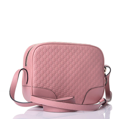 Gucci Soft Microguccissima Mini Bree Messenger Bag Soft Pink 3 of 9