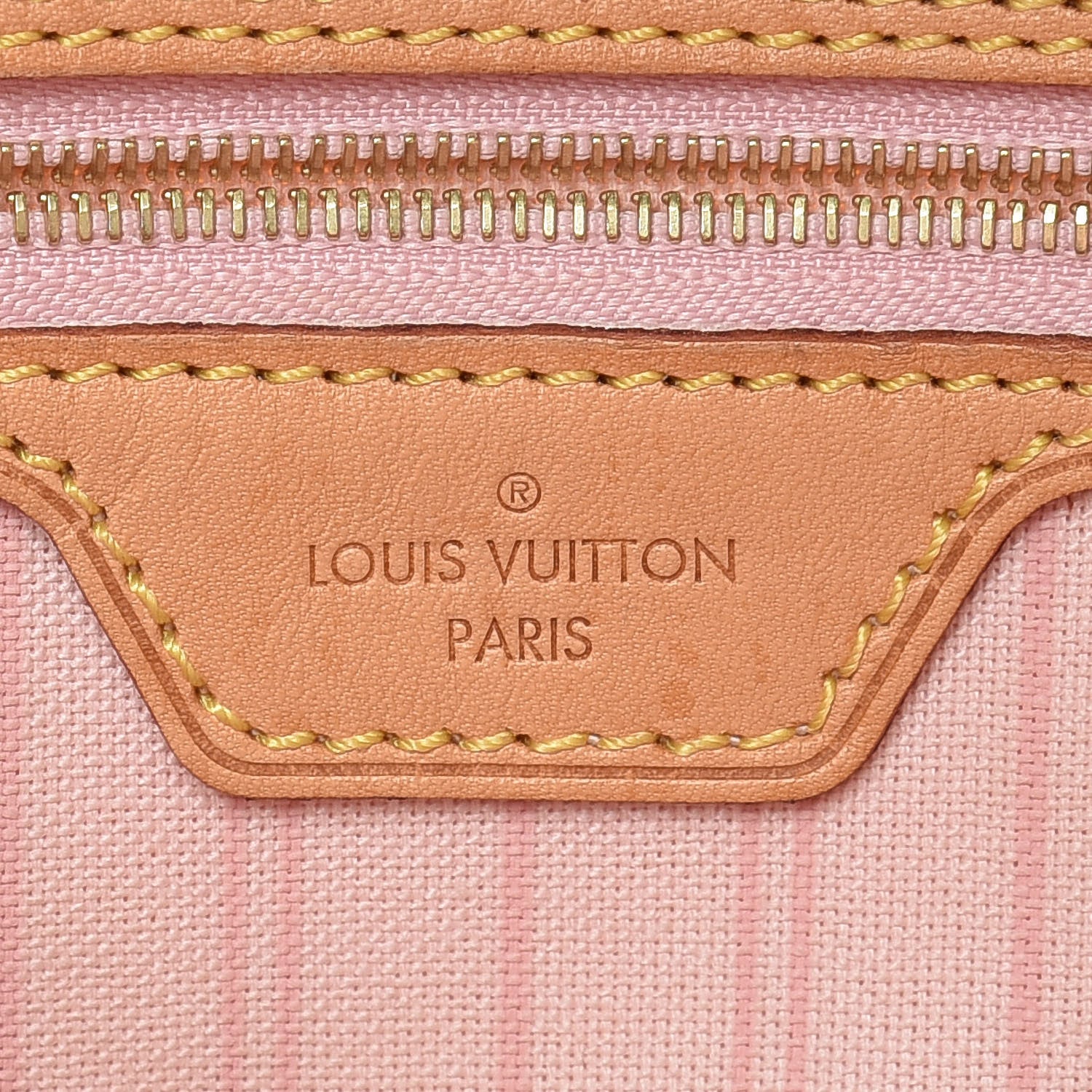 Louis Vuitton Damier Azur Delightful MM Rose Ballerine 8 of 17