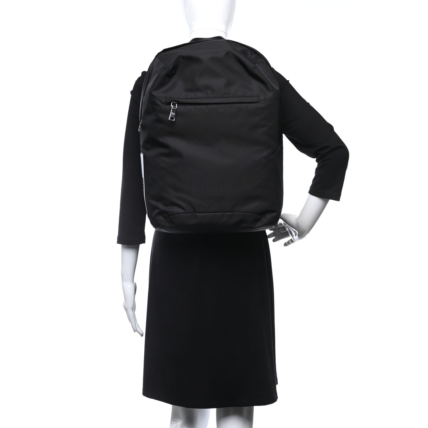 Prada Tessuto Nylon Sport Day Backpack Black 2 of 8