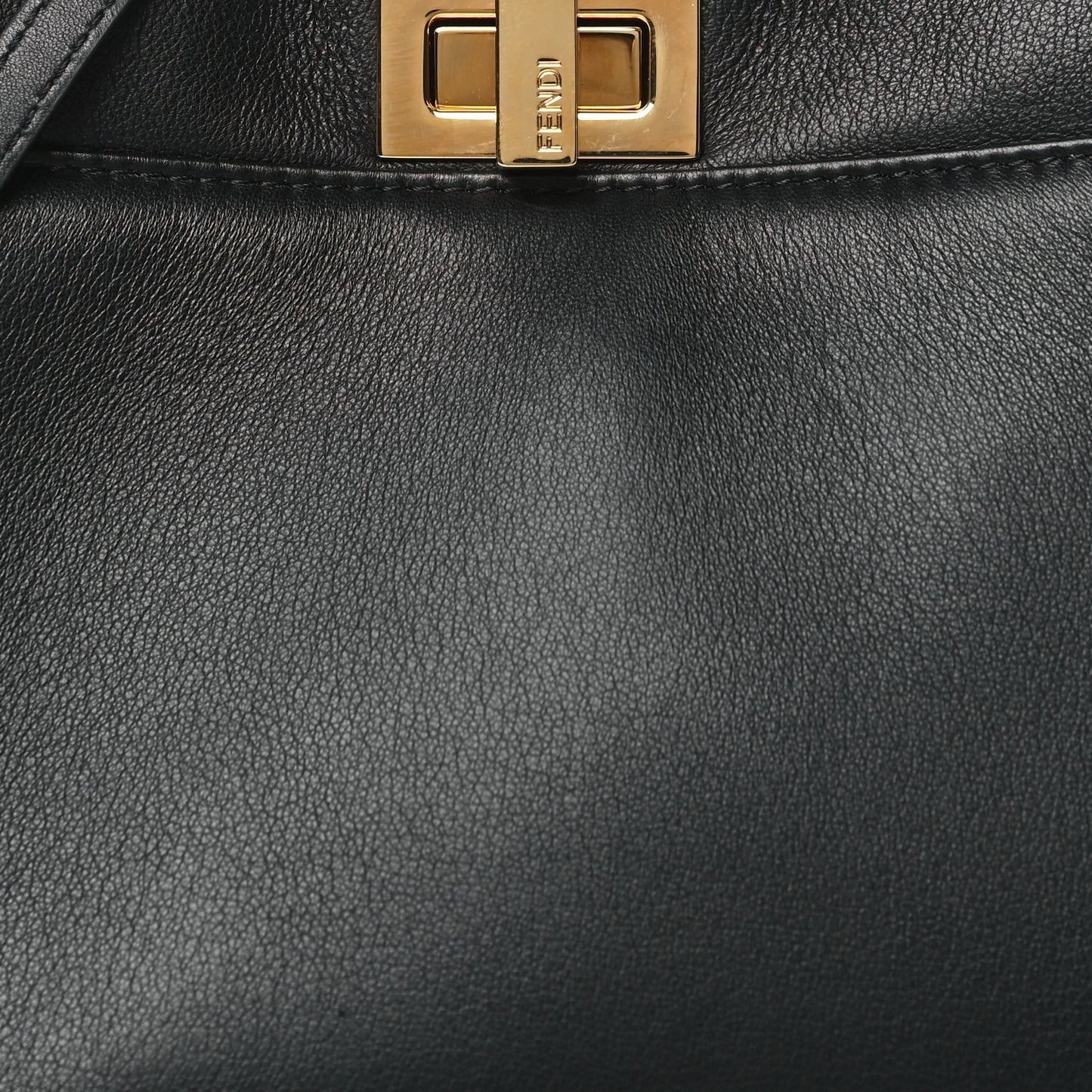 Nappa Mini Peekaboo Iconic Satchel Black