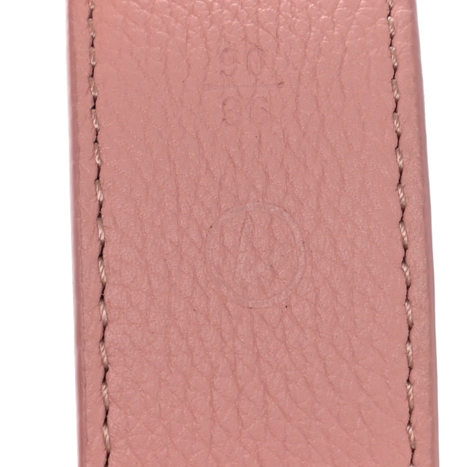 Louis Vuitton Calfskin Monogram 30mm LV Initiales Reversible Belt 90 36 Rose Poudre 6 of 7