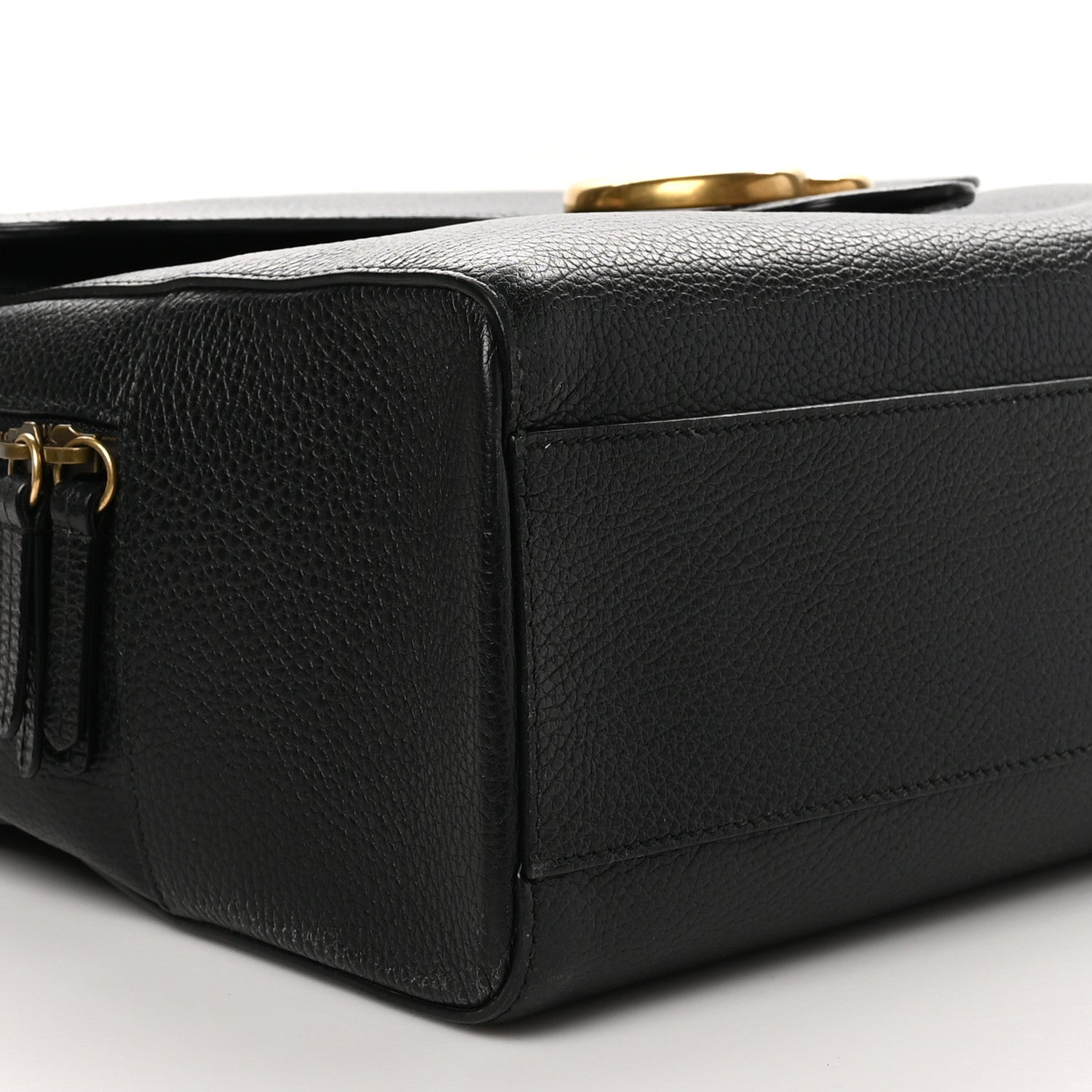 Gucci Dollar Calfskin GG Marmont Briefcase Black 9 of 11