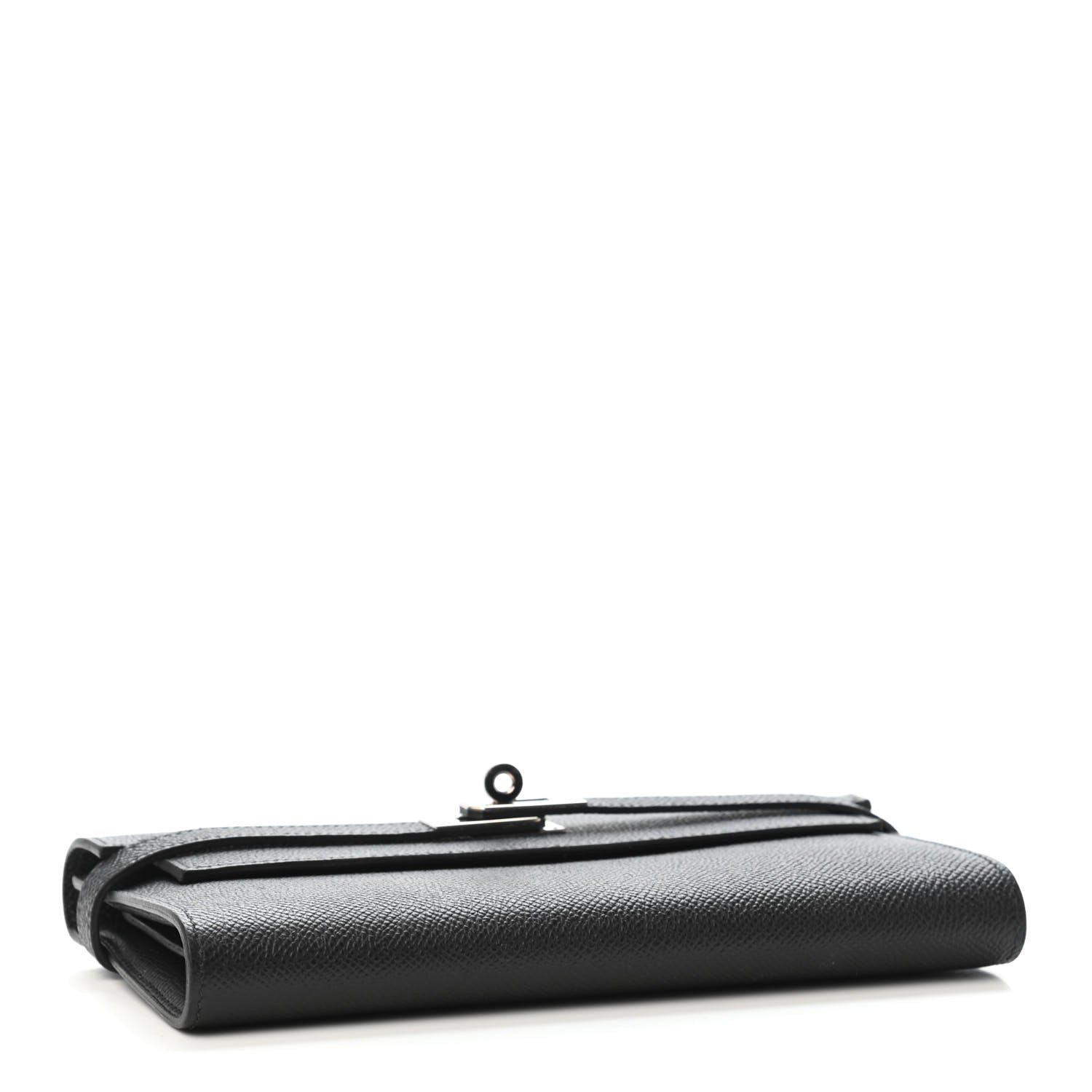 Hermes Epsom Kelly Longue Wallet Black 3 of 5