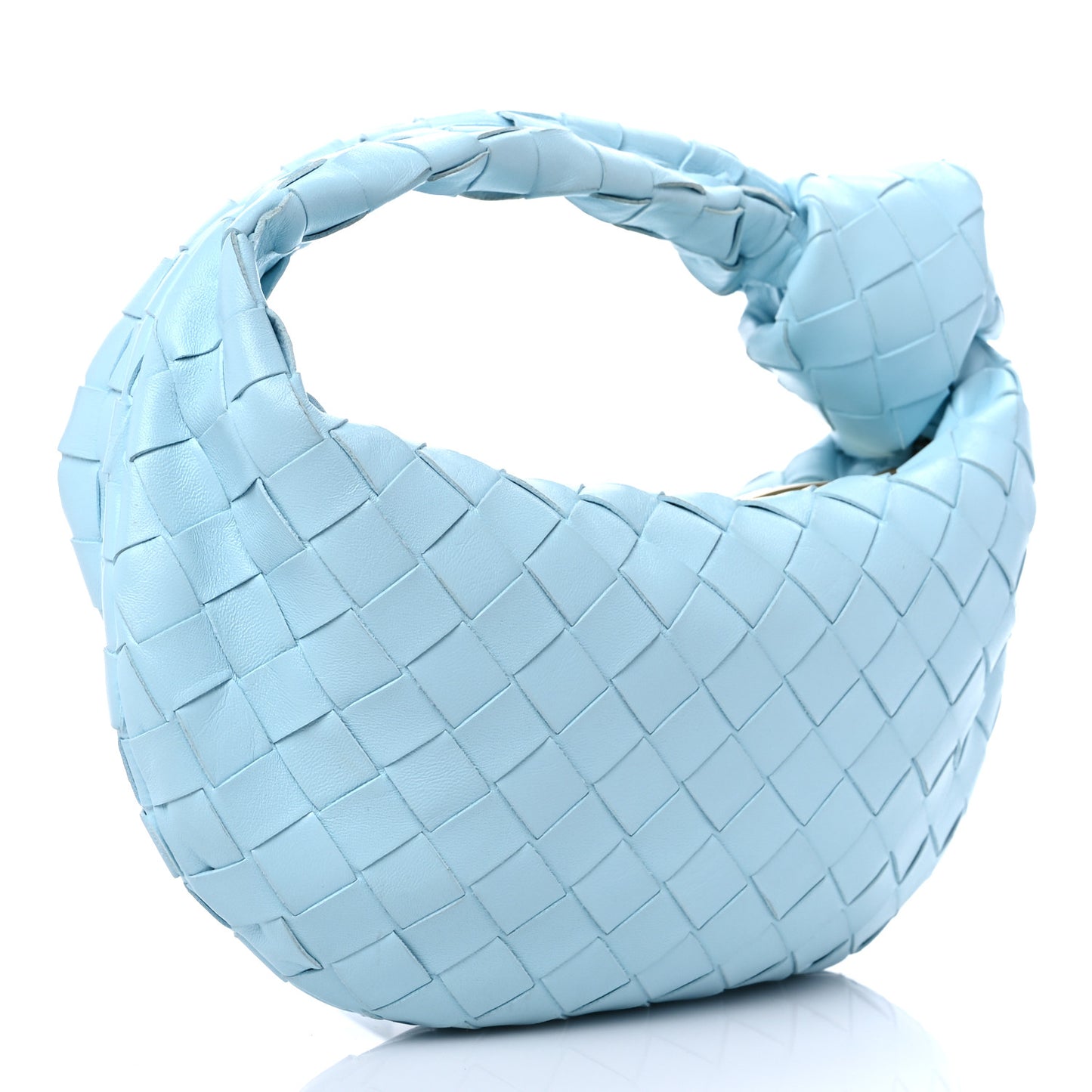 Nappa Intrecciato Mini Jodie Teal Washed
