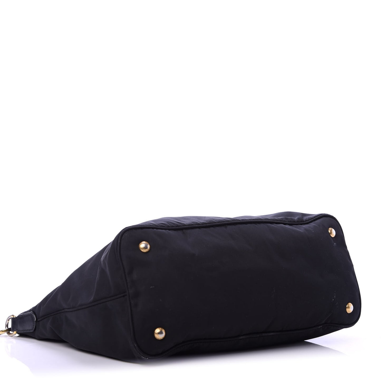 Tessuto Nylon Soft Calf Tote Black