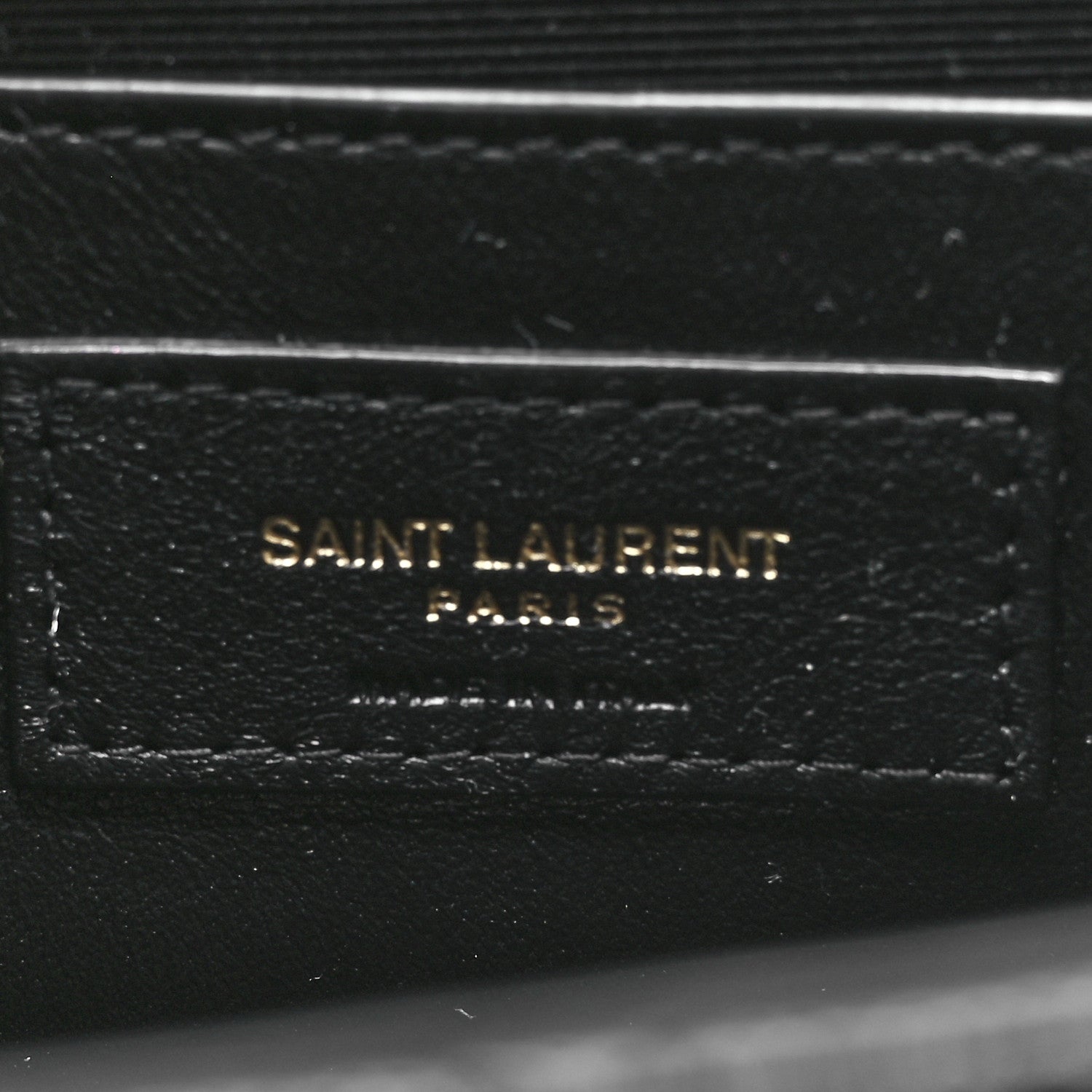 Saint Laurent Grain De Poudre Textured Mixed Matelasse Triquilt Small Monogram Satchel Black 7 of 12