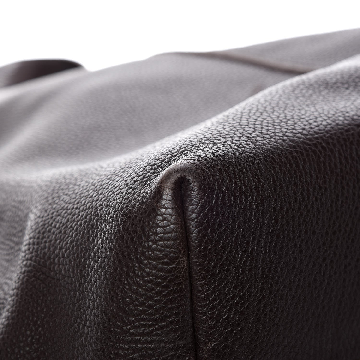 Bottega Veneta Grained Calfskin Tote Ebano 10 of 15