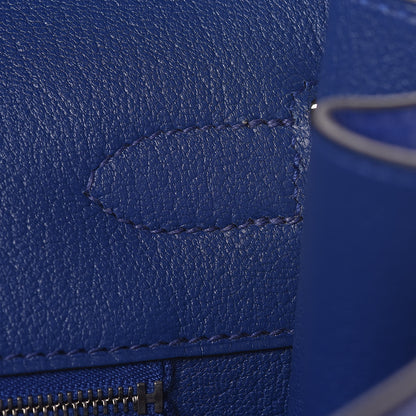 Hermes Togo Birkin 35 Bleu Electrique 18 of 31