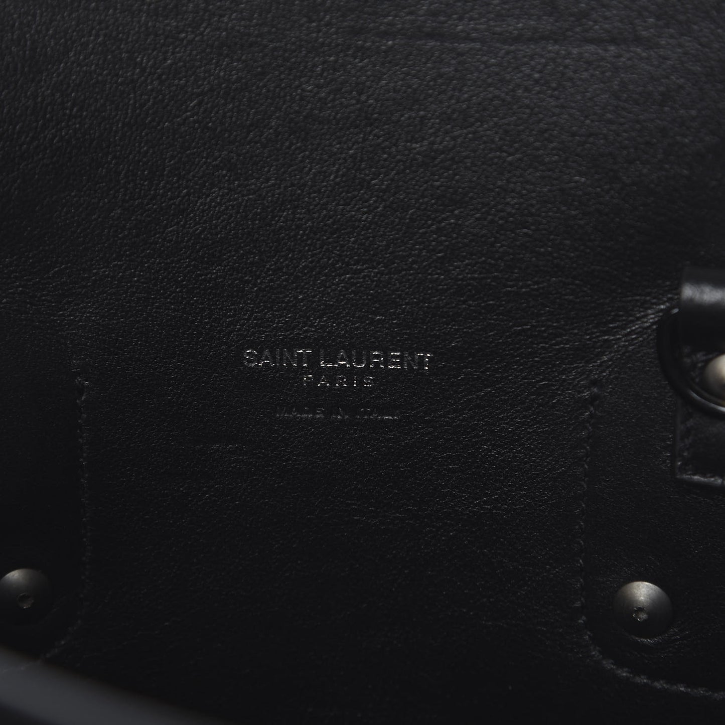 Smooth Calfskin Small Sac De Jour Black