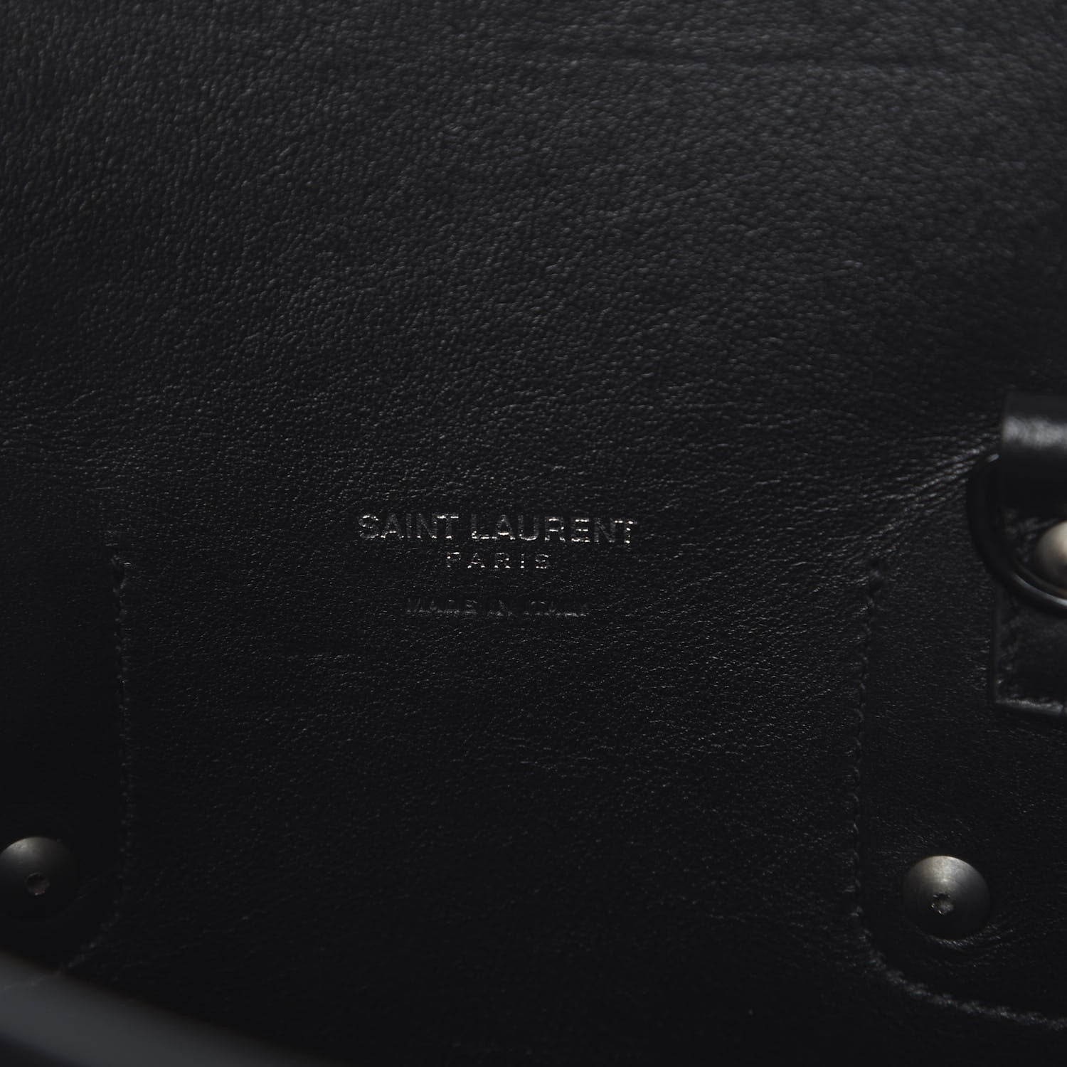 Saint Laurent Smooth Calfskin Small Sac De Jour Black 8 of 11