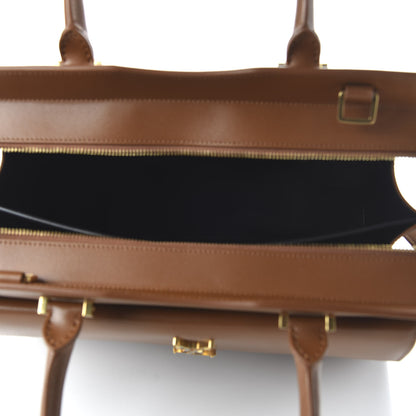 Saint Laurent Grain De Poudre Medium Uptown Tote Brick 9 of 20