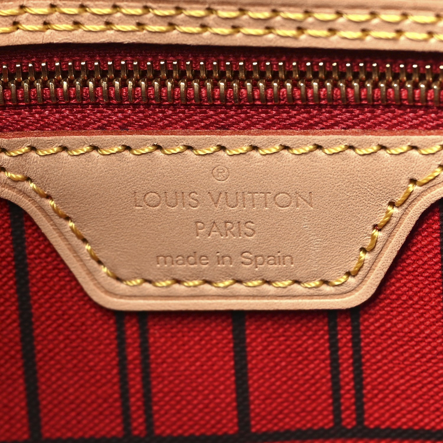 Louis Vuitton Monogram Neo Neverfull MM Cherry 7 of 10