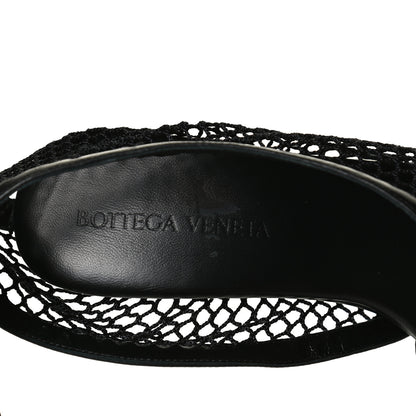 Bottega Veneta Mesh Nappa Chunky Chain Sandals 37 Black 9 of 11