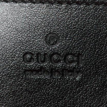 Gucci Calfskin Matelasse Aria Small GG Marmont Chain Shoulder Bag Black 6 of 10