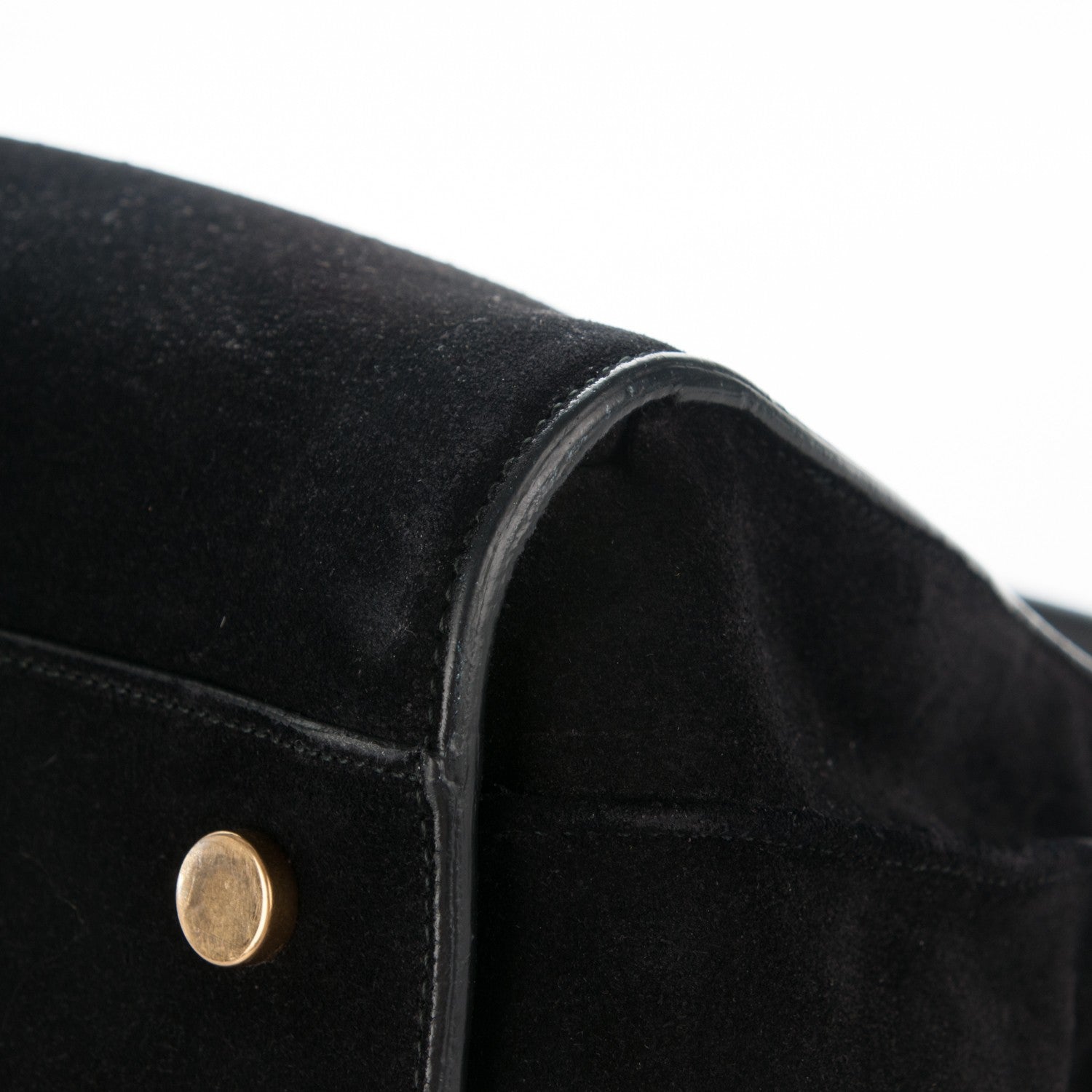 Saint Laurent Suede Large Sac de Jour Carryall Black 9 of 12