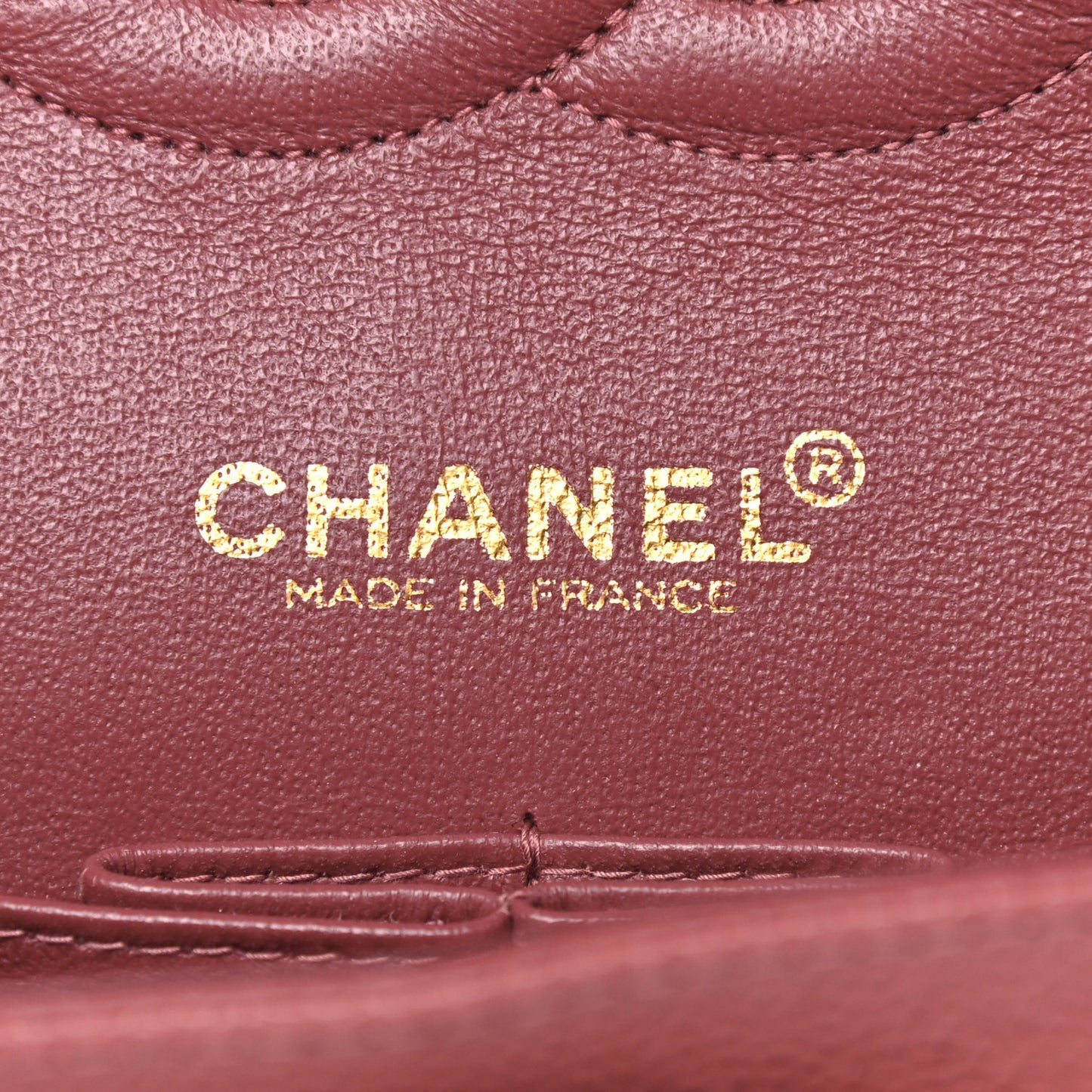 Caviar Quilted Medium Double Flap Red