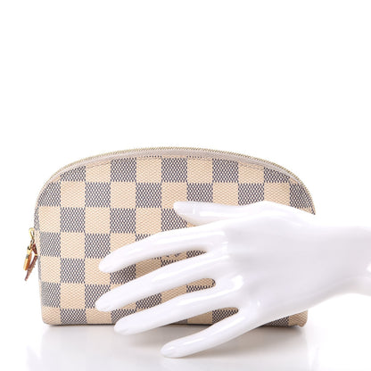 Louis Vuitton Damier Azur Cosmetic Pouch 2 of 7