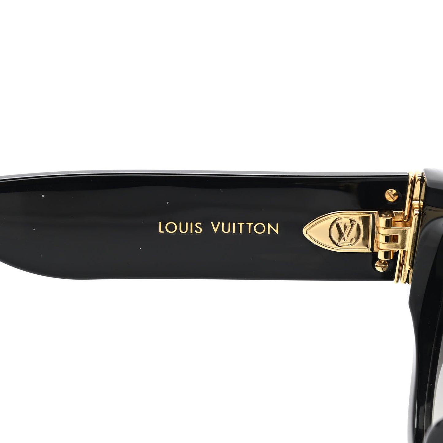 Acetate LV Empreinte Round Sunglasses Z1607E Black