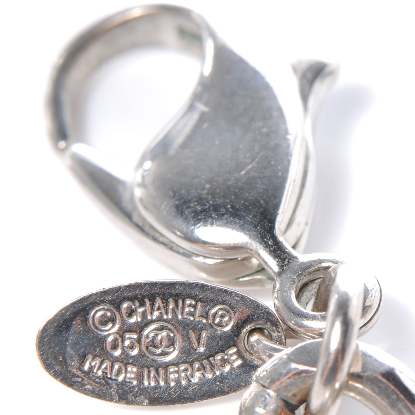 CC Logo Charms Bracelet Silver