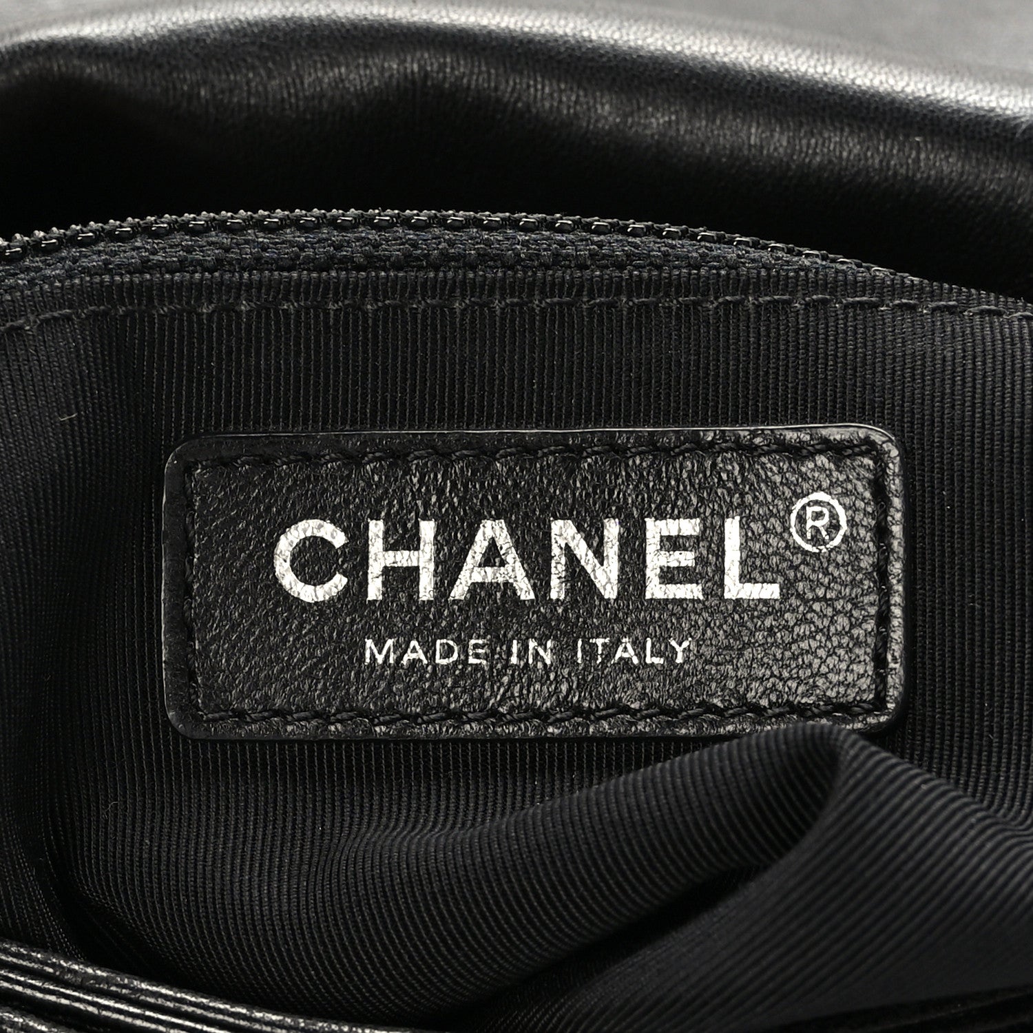 Chanel Patent Quilted Medium Rock In Rome Single Flap Black 6 of 9