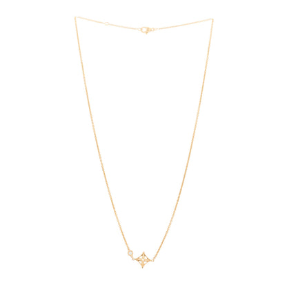 Louis Vuitton 18K Pink Gold Diamond Idylle Blossom Pendant Necklace 2 of 7