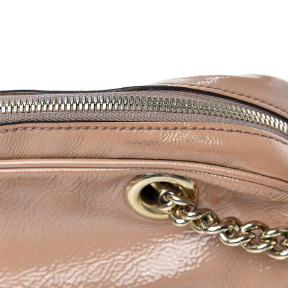 Gucci Soft Patent Small Soho Bowler Dark Cipria 19 of 20
