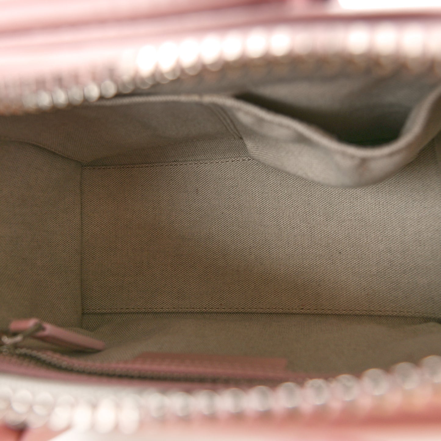 Shiny Lord Calfskin Mini Antigona Blush Pink