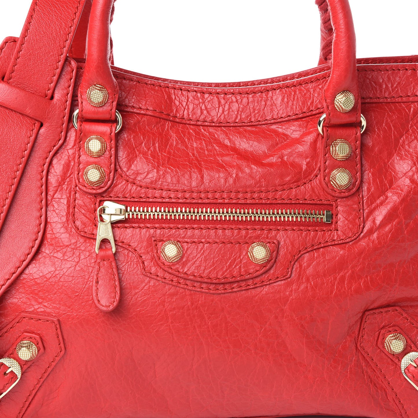 Agneau Giant 12 Gold Hardware S City Rouge Cardinal