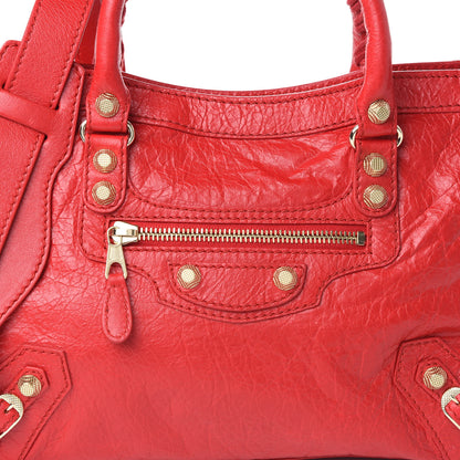 Balenciaga Agneau Giant 12 Gold Hardware S City Rouge Cardinal 10 of 10