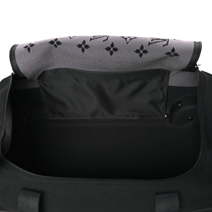 Louis Vuitton Knit Monogram Eclipse Horizon Soft Duffle 55 6 of 11