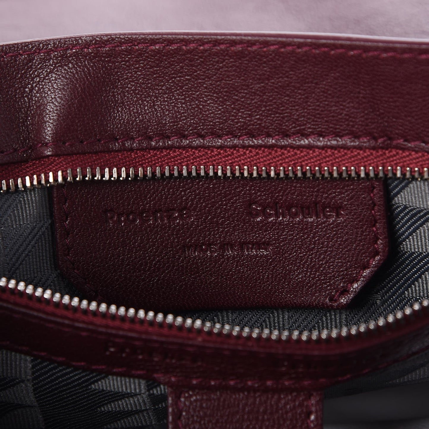 Lambskin Medium PS1 Satchel Oxblood