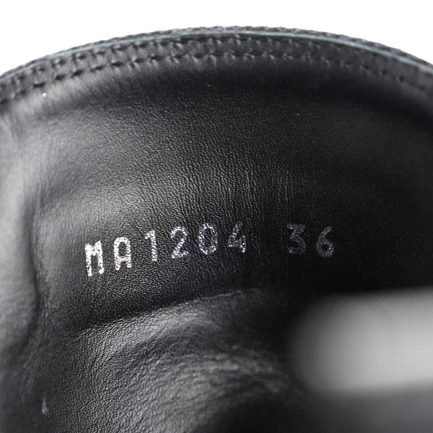Canvas Monogram Laureate Platform Desert Boots 36 Black