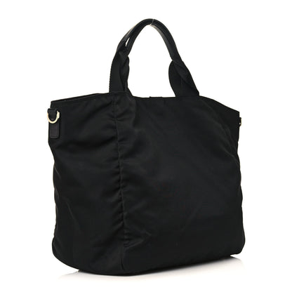 Prada Tessuto Nylon Tote Black 2 of 11