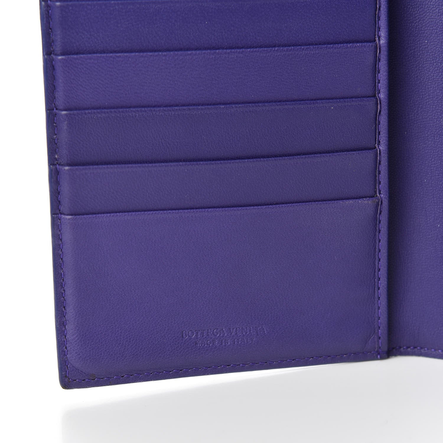 Bottega Veneta Nappa Intrecciato Continental Snap Wallet Anemone 7 of 9