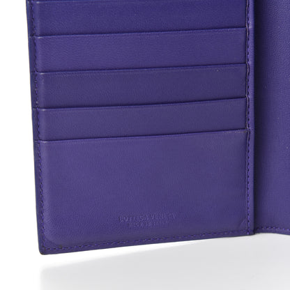 Bottega Veneta Nappa Intrecciato Continental Snap Wallet Anemone 7 of 9