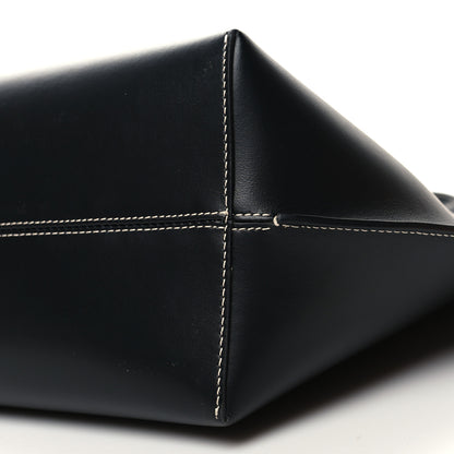 Burberry Calfskin Monogram Motif TB Medium Soft Tote Black 10 of 10