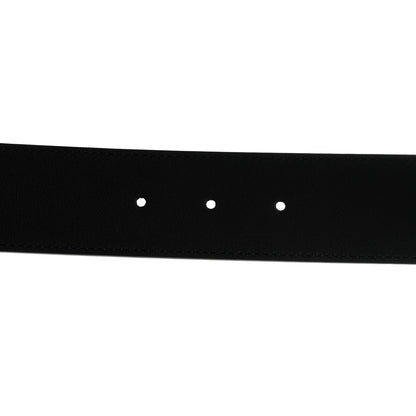 Gucci Calfskin Crystal Double G 40mm Belt Black 4 of 6