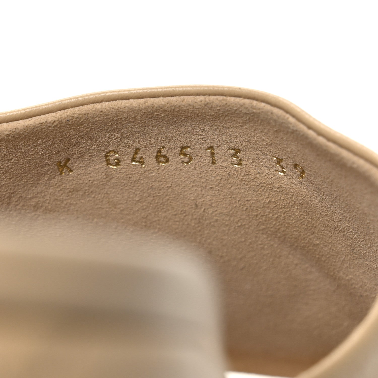 Chanel Lambskin Quilted CC Platform Mules 39 Beige 9 of 10
