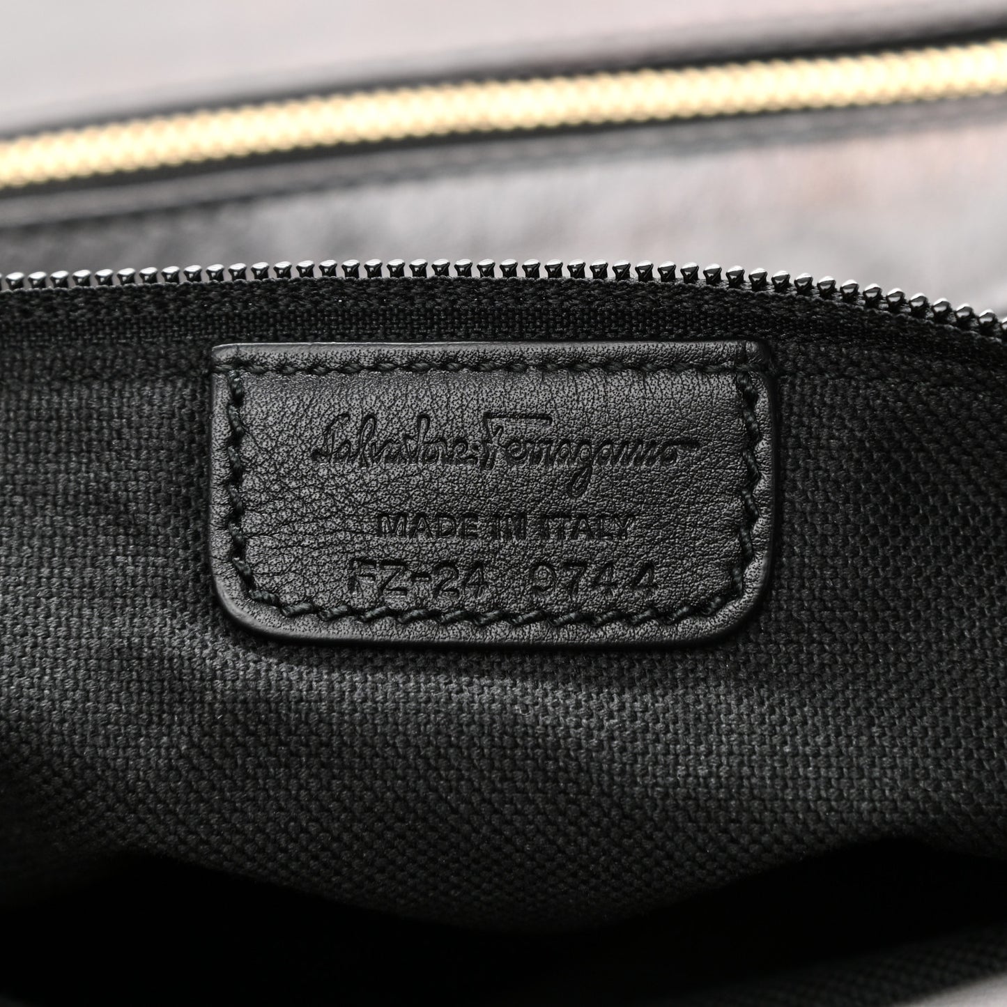 Calfskin Nevada Gancini Backpack Black